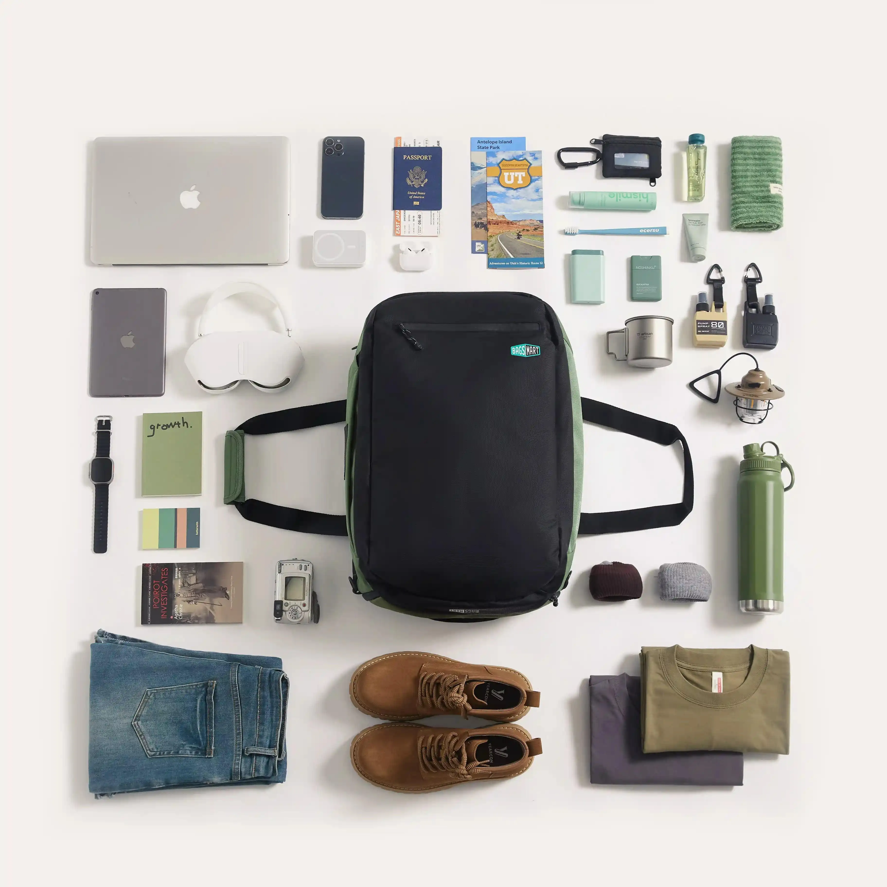 (FREE GIFT) Paz 43L Duffle Backpack - Image 12