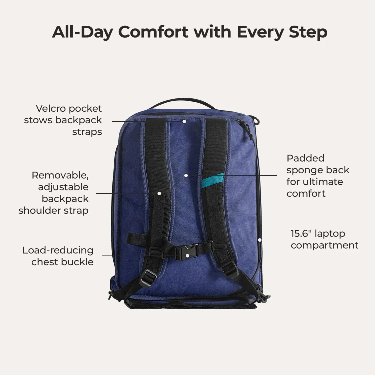 (FREE GIFT) Paz 43L Duffle Backpack - Image 58