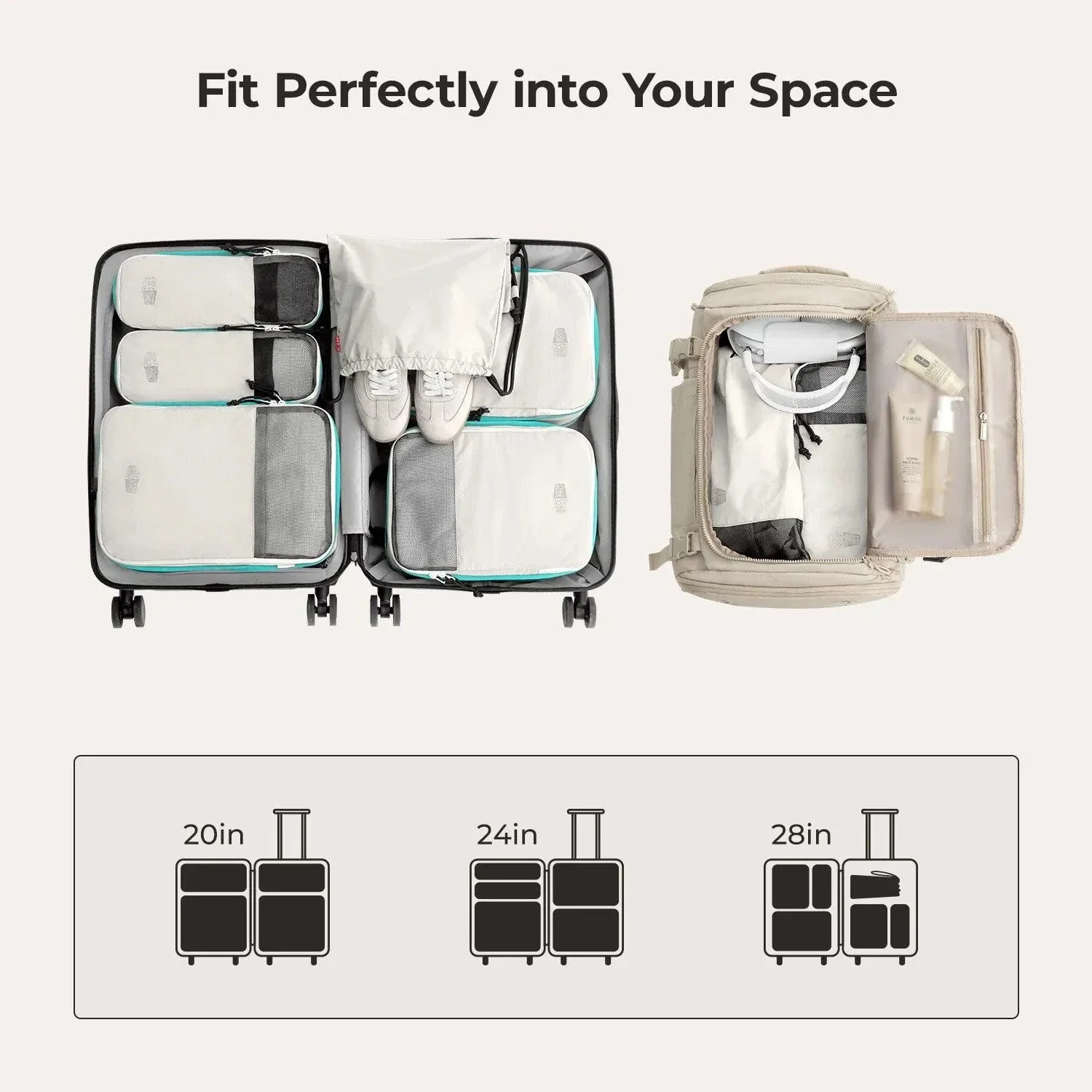 Getaway & Packing Cubes Set - Image 10