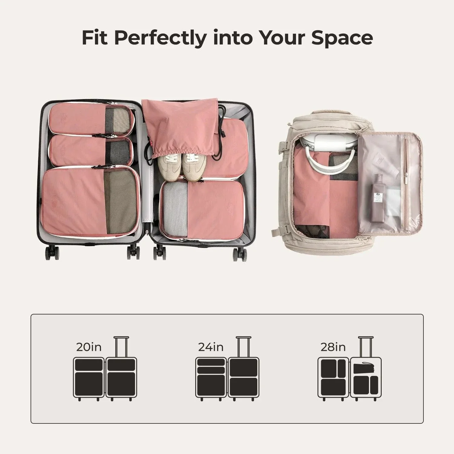 Getaway & Packing Cubes Set - Image 18